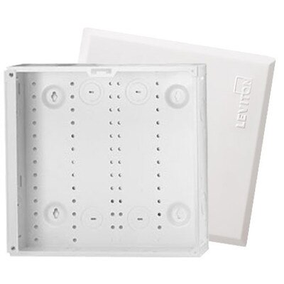 Leviton Structured Media Center Enclosure with Cover, 14 In.